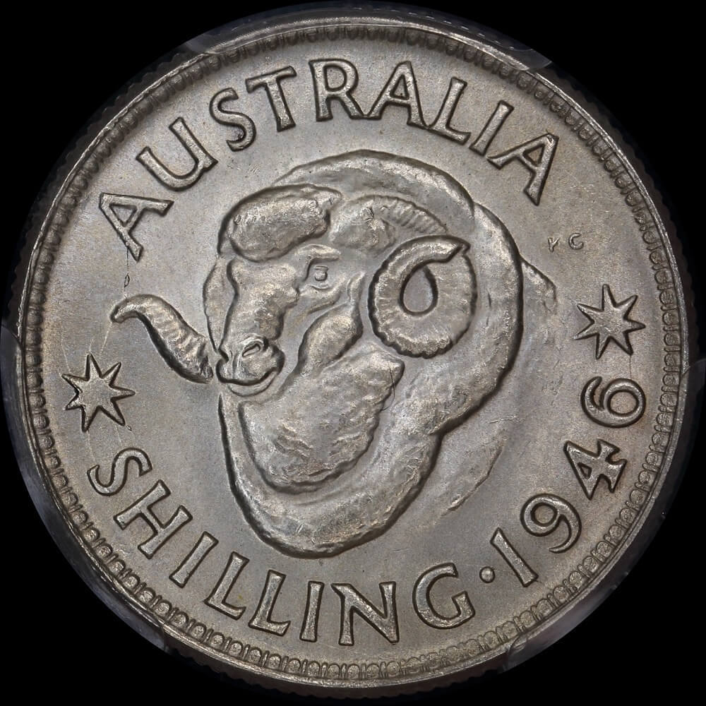 1946 Shilling Choice Unc (PCGS MS64) product image