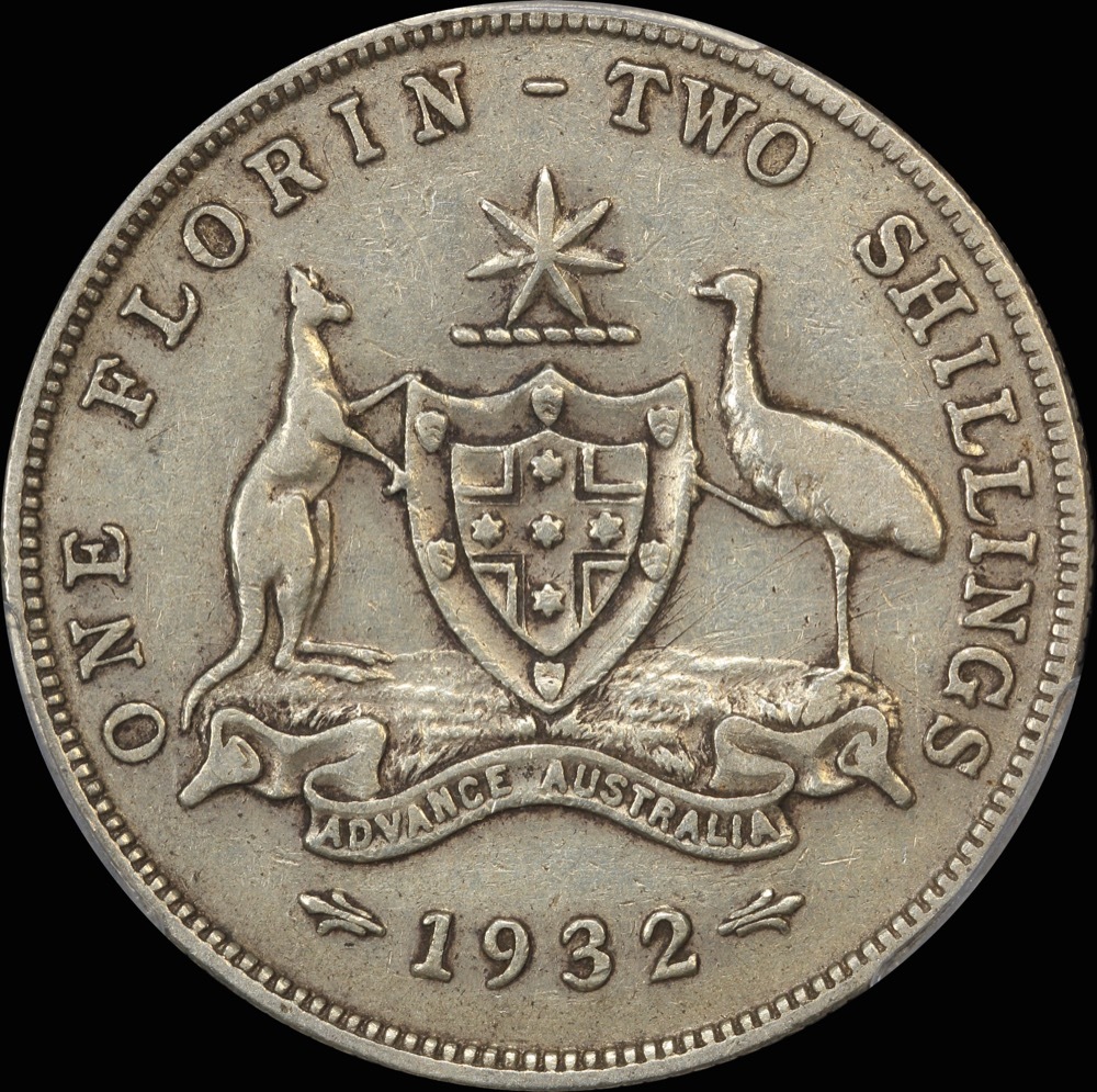 1932 Florin PCGS F15 product image