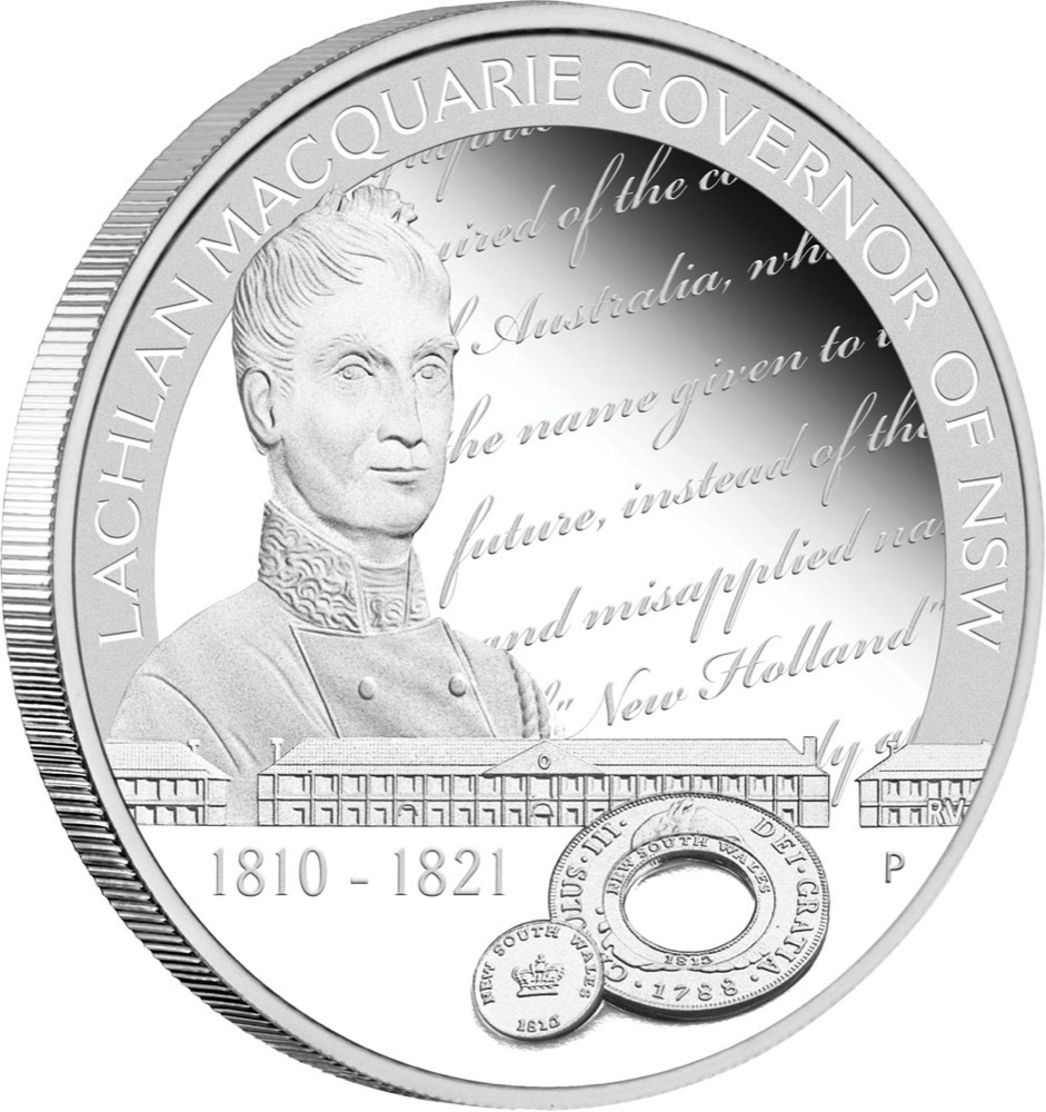 2010 Silver 1 Ounce Proof Lachlan Macquarie product image