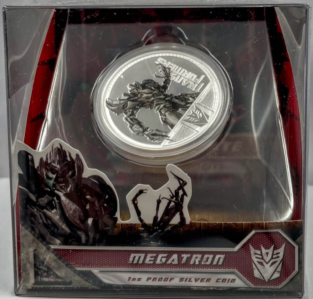2011 Silver 1oz Proof Transformers - Megatron product image