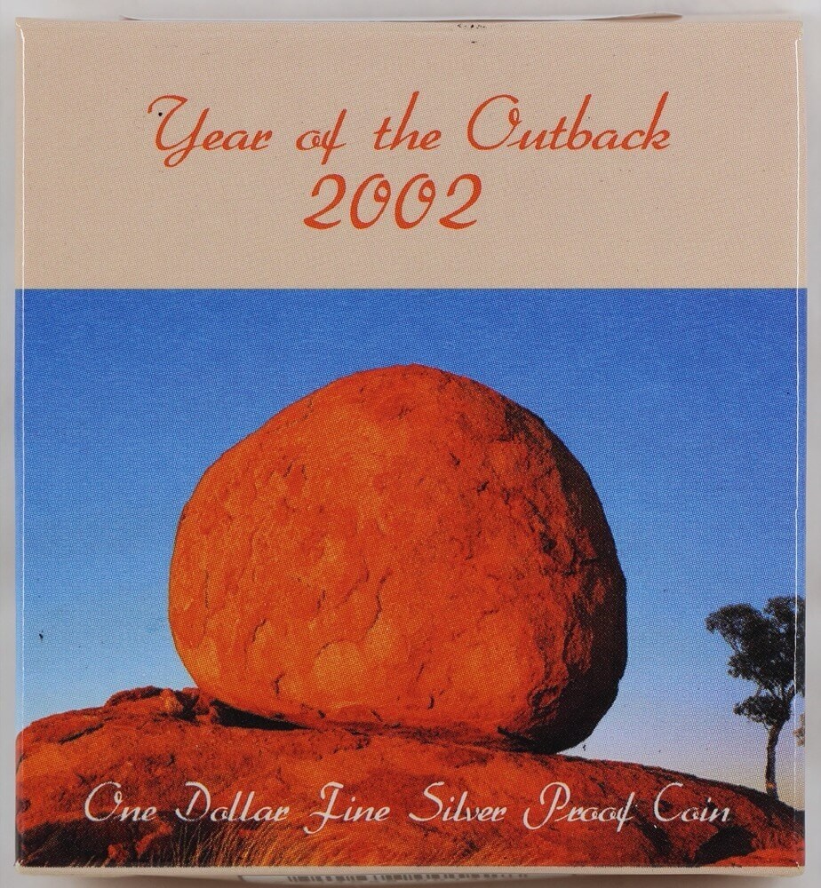 2002 One Dollar Silver Proof Coin Outback product image