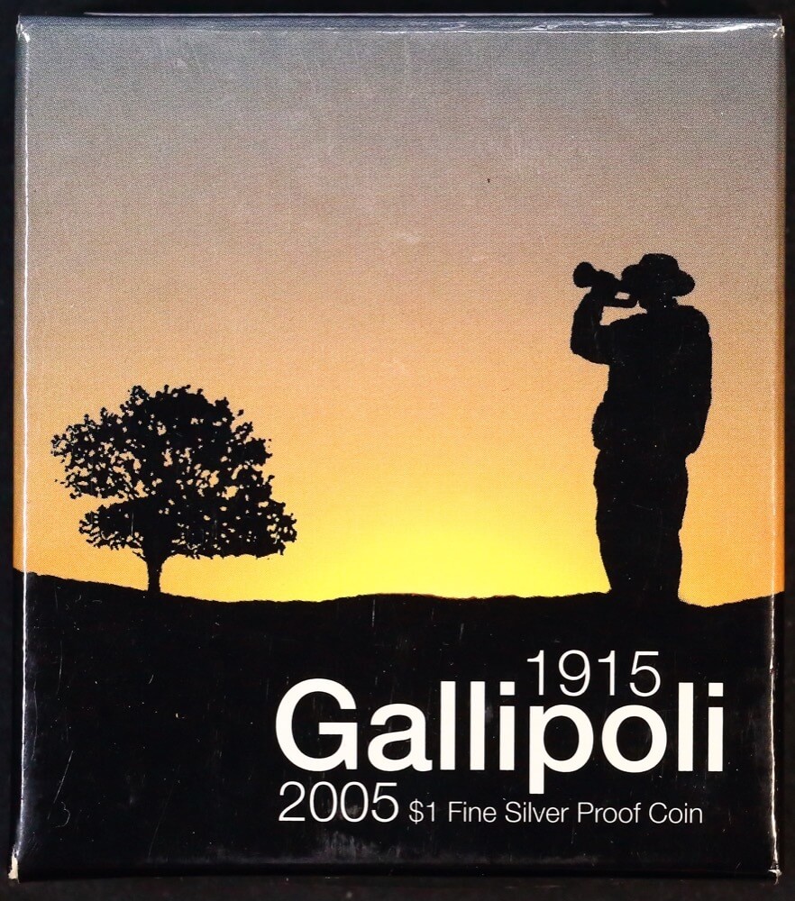 2005 One Dollar Silver Proof Coin Gallipoli product image