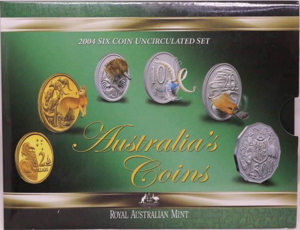 Australia 2004 Uncirculated Mint Coin Set product image