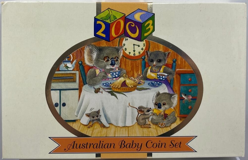 Australia 2003 Baby Proof Coin Set Volunteers product image