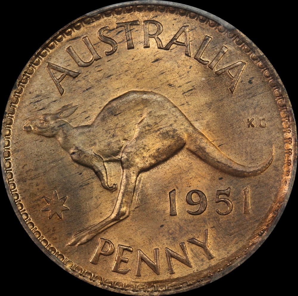 1951 Penny Choice Unc (PCGS MS64RD) product image