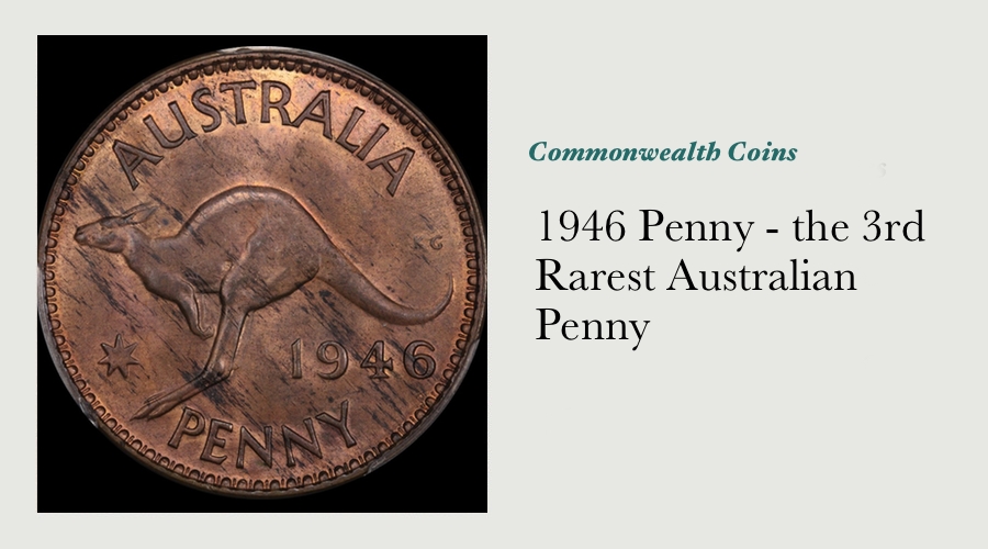 1946 Penny - the 3rd Rarest Australian Penny main image