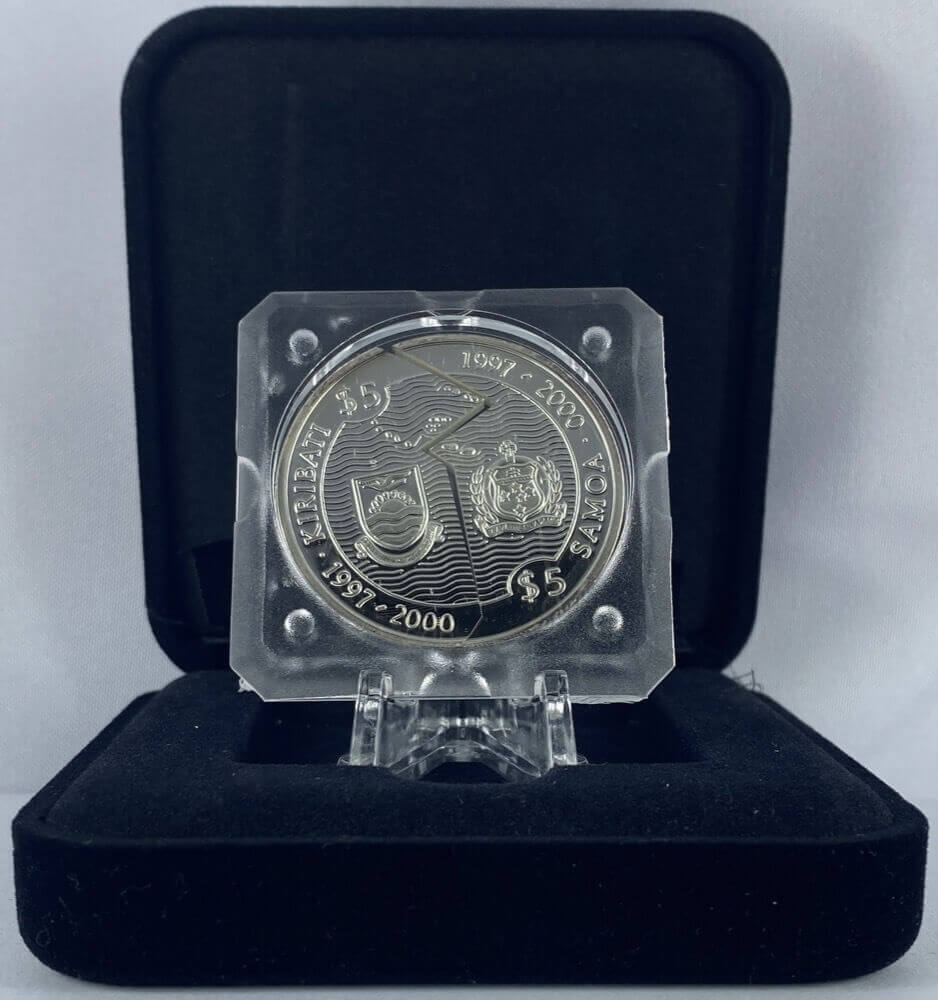 1997-2000 Split Silver Proof Samoa/Kiribati | Sterling & Currency