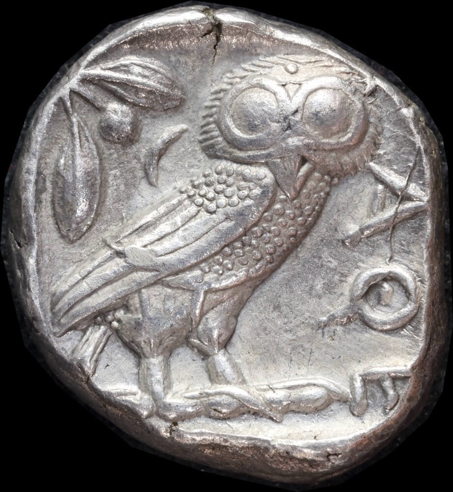 Athens Silver Tetradrachm 454-404 BC Owl Extremely Fine | Sterling ...