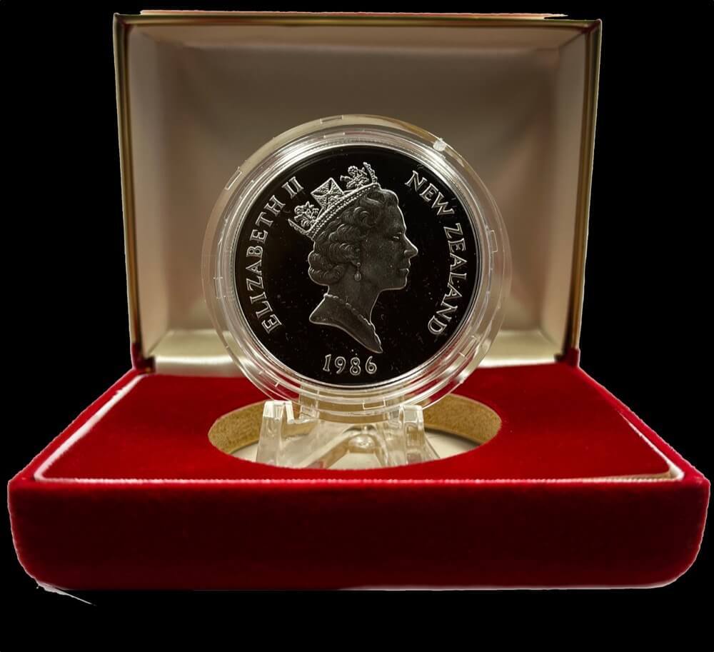 new zealand 1986 royal visit coin