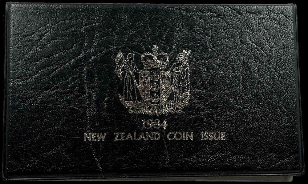 New Zealand 1984 Proof Coin Set - Chatham Island Black Robin product image