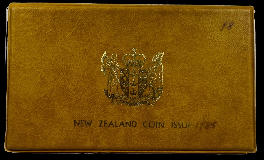 New Zealand 1985 Proof Coin Set - Black Stilt product image