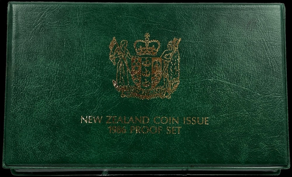 New Zealand 1986 Proof Coin Set - Kakapo product image