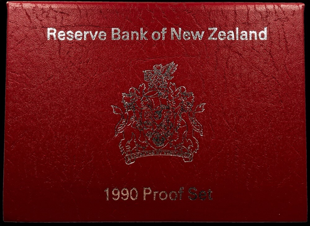 New Zealand 1990 Proof Coin Set  product image