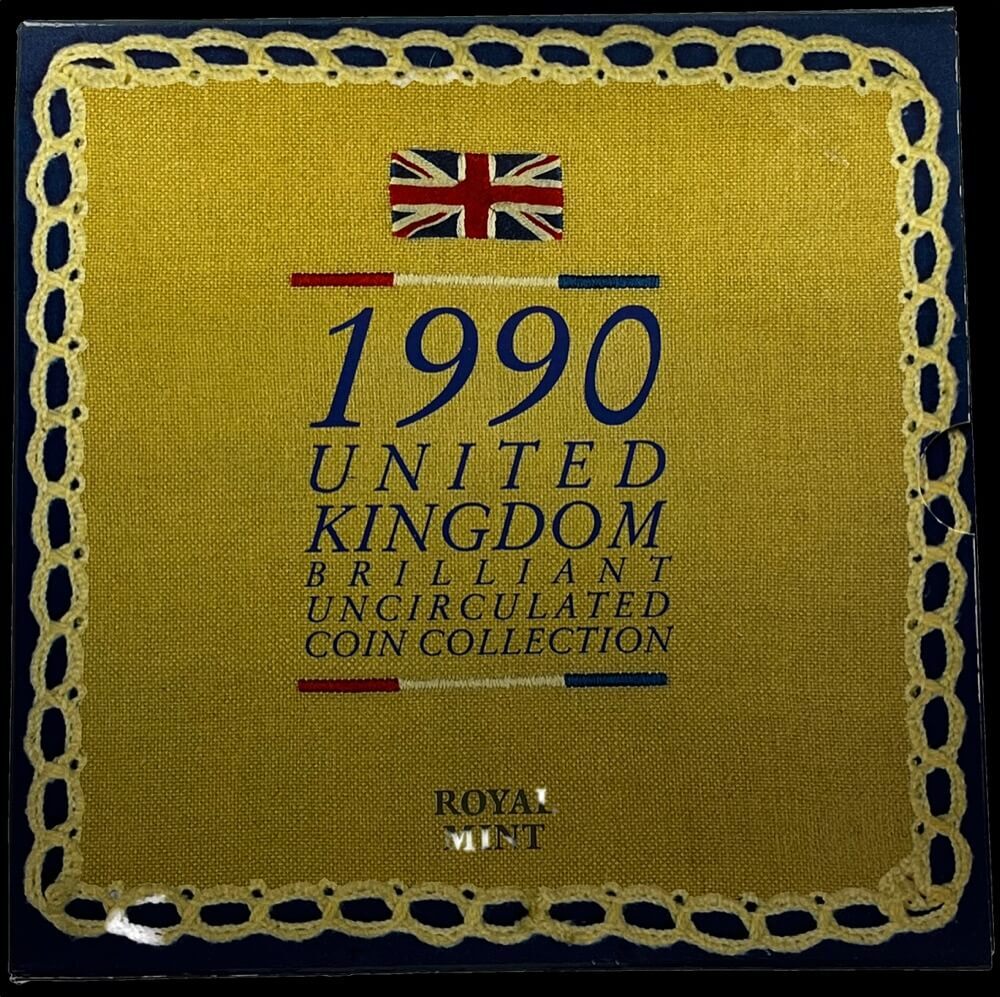 United Kingdom 1990 Uncirculated 8 Coin Set product image