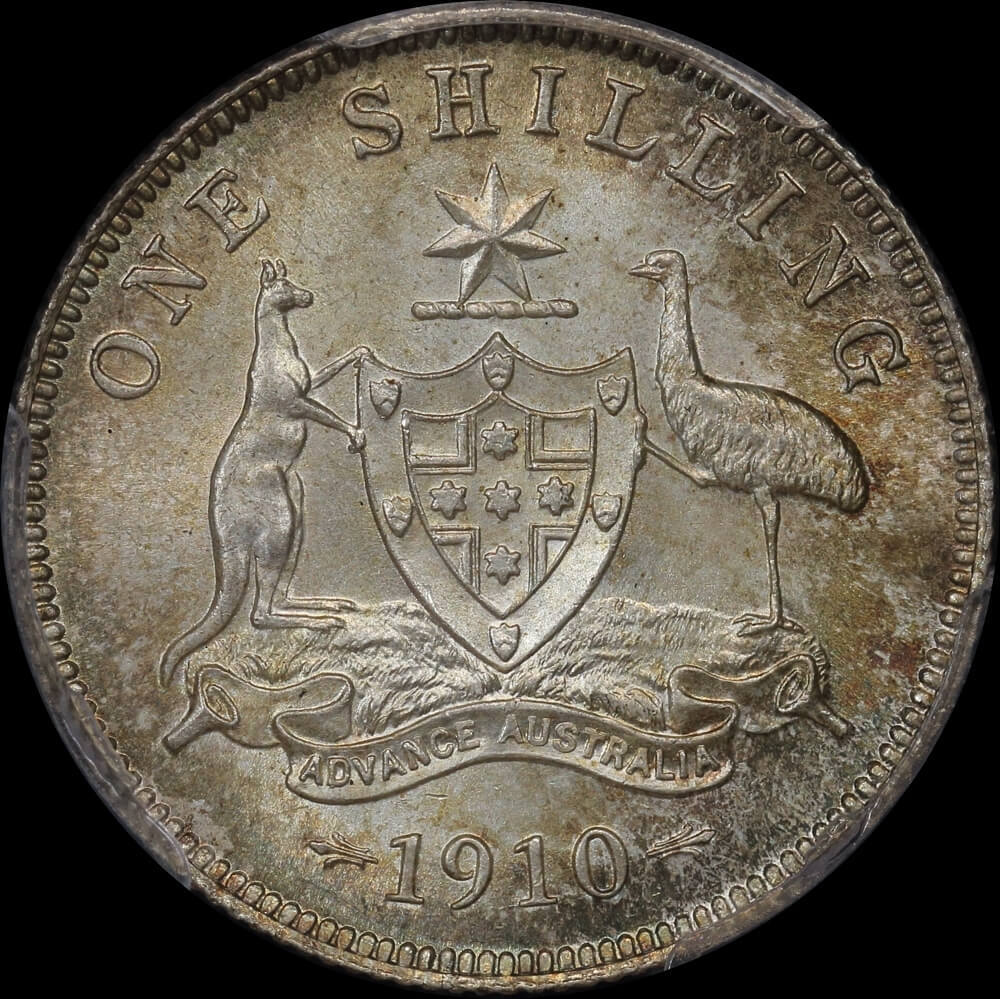 1910 Shilling Choice Unc (PCGS MS64) product image