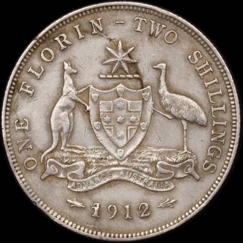 1912 Florin good VF product image