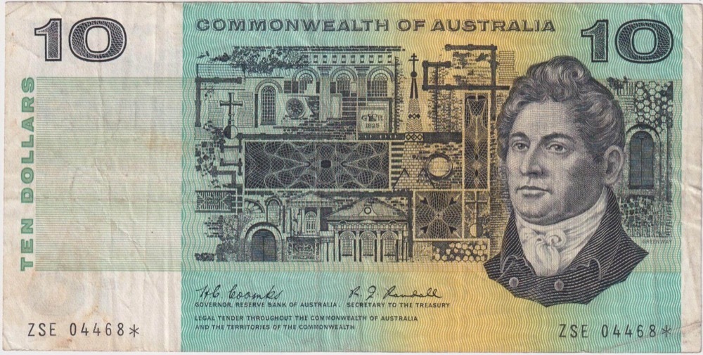 1967 $10 Note Star Note Coombs/Randall R302s Very Fine product image