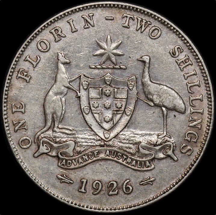 1926 Florin good VF product image