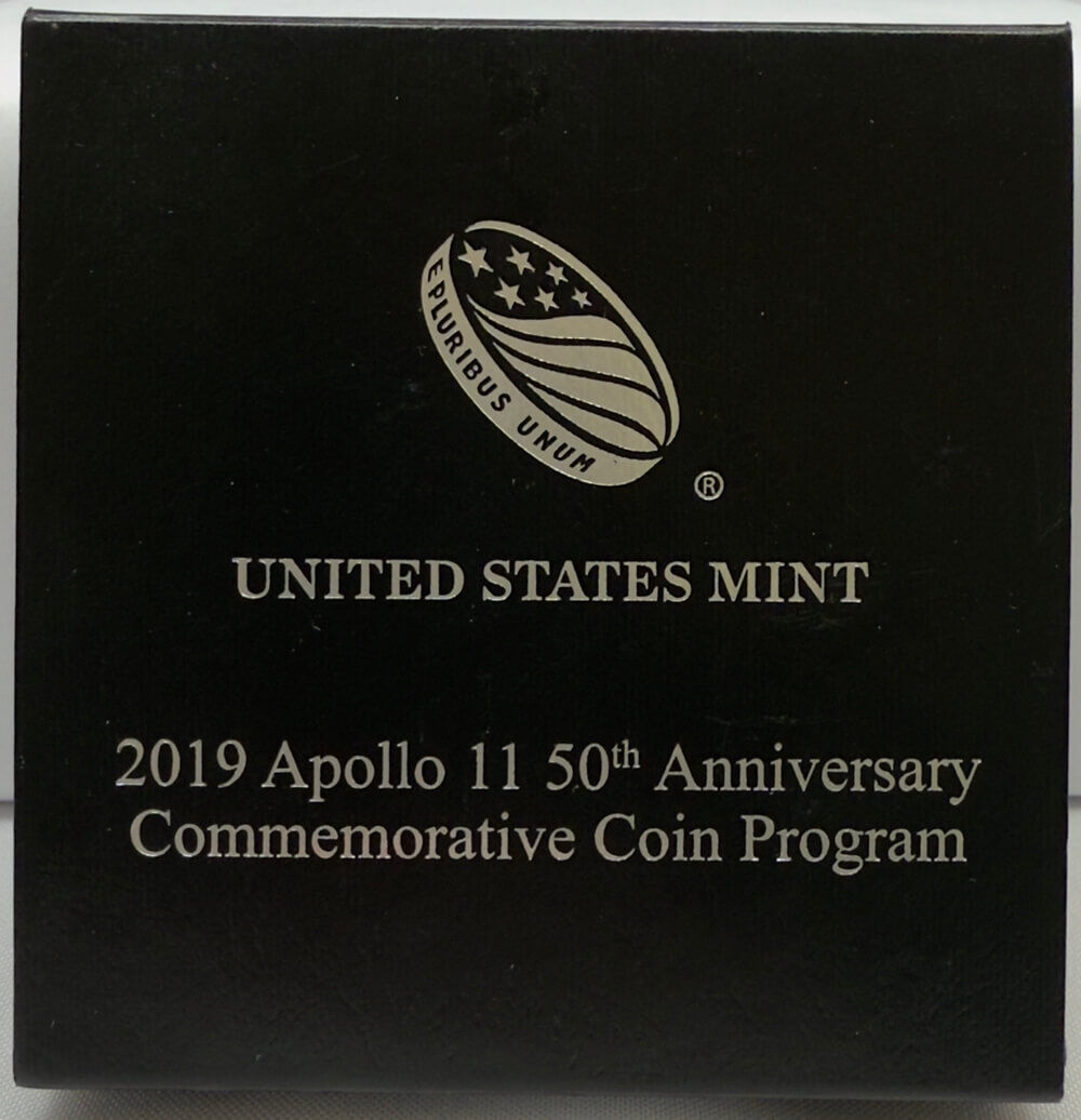 United States 2019 Silver Dollar Proof KM#689 Apollo 11 50th Anniversary product image