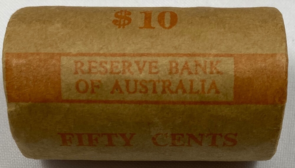 1970 50 Cent RBA Roll Captain Cook - Tails / Tails product image