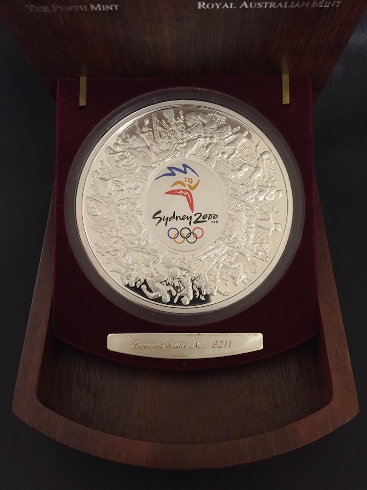 2000 Silver Kilo Sydney Olympic Masterpiece Coin product image