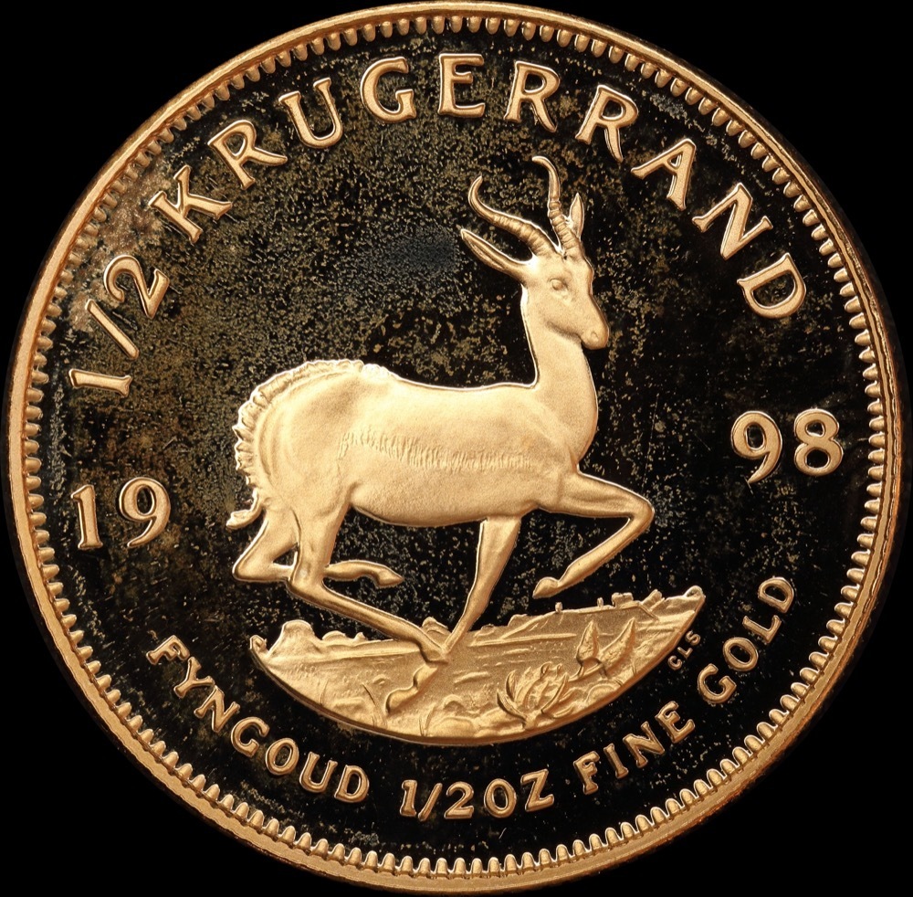 South Africa 1/2 Oz Gold Krugerrand  product image