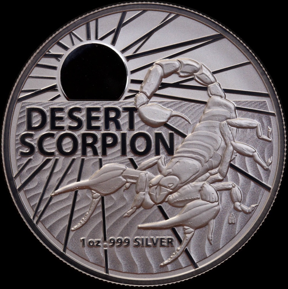 2022 Silver 1oz Uncirculated Coin - Desert Scorpion product image