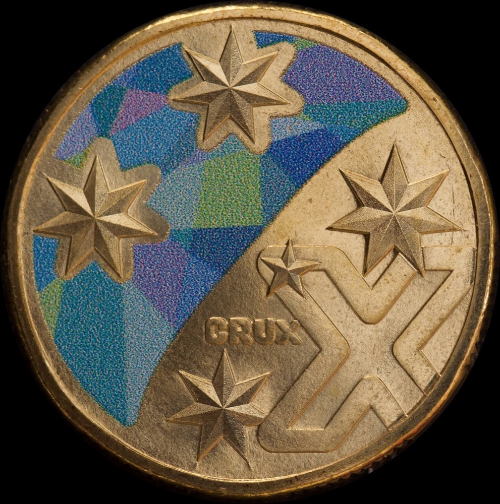 2022 1 Dollar Uncirculated Coin Crux Coloured X product image