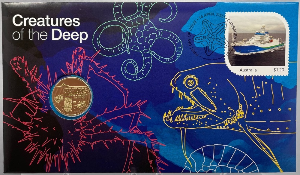 2023 $1 PNC Creatures of The Deep - Envelope Privy Mark product image