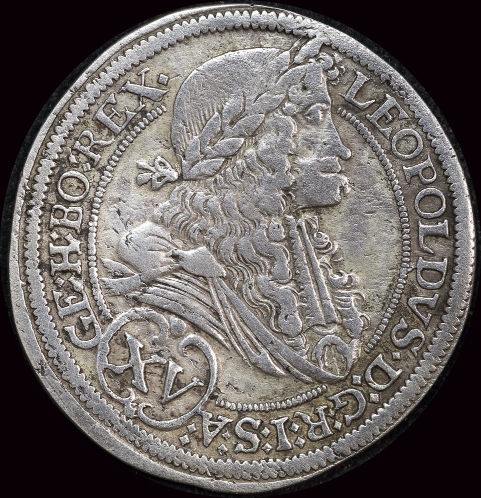 Austria 1695 Silver 15 Kreuzer KM# 1375 Very Fine product image
