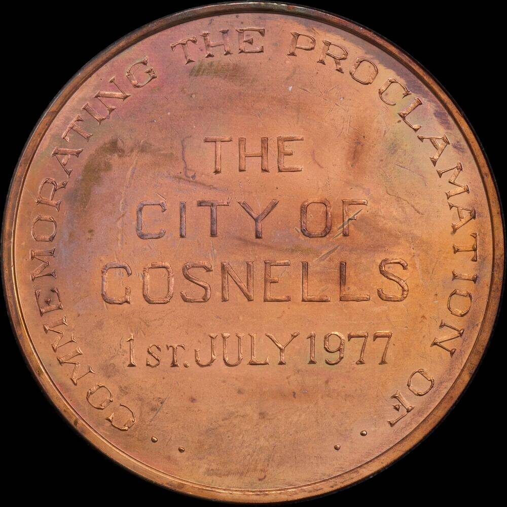 1977 Copper Medallion - Gosnells Sesquicentenary product image