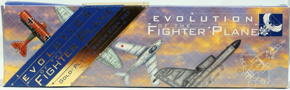 2005 Perth Mint Tuvalu Silver Five Coin Proof Evolution of the Fighter Plane product image