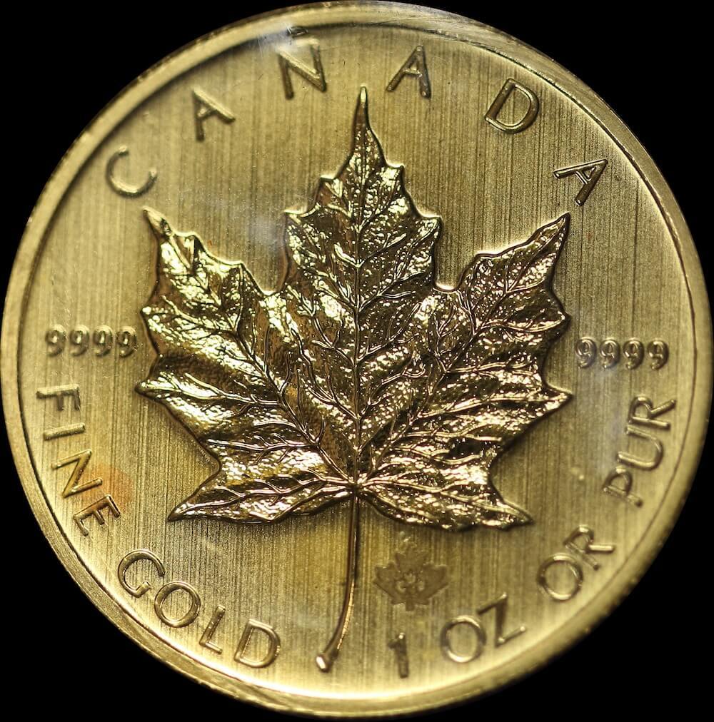 Canada 2013 Gold 1oz Maple Leaf KM#191 Uncirculated product image