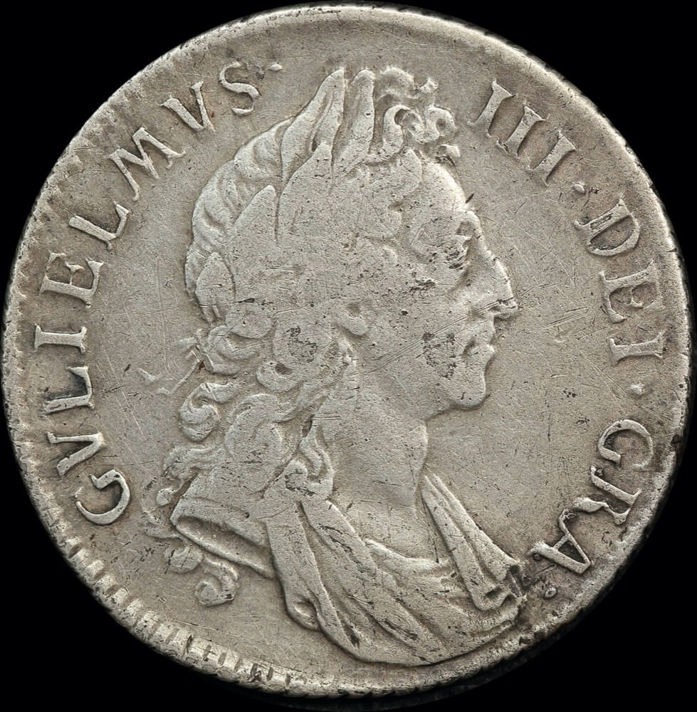 1697 Silver Shilling William III S#3497 Fine product image