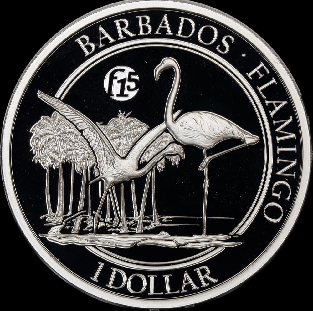 Barbados 2017 Silver 1 Dollar Uncirculated product image