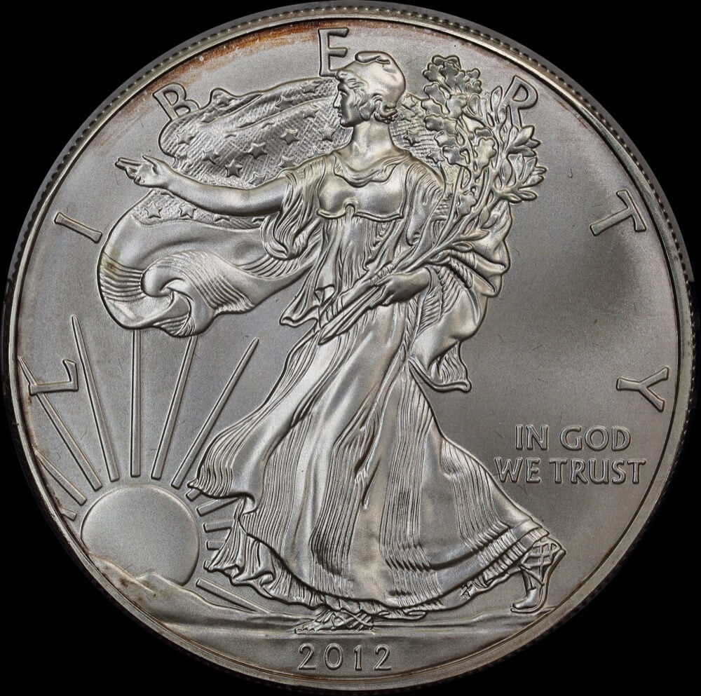 United States 2012 Silver Eagle 1oz Unc product image