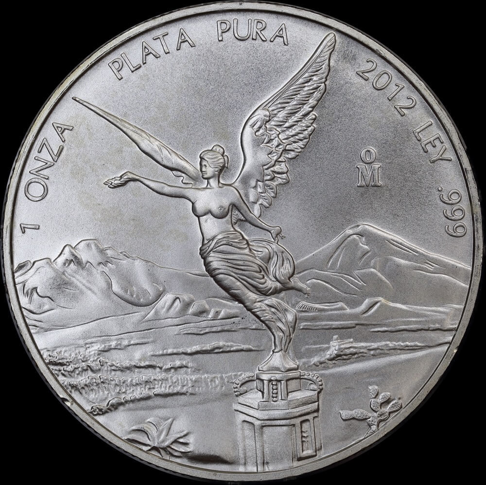 Mexico 2012 Silver 1 Libertad Uncirculated product image