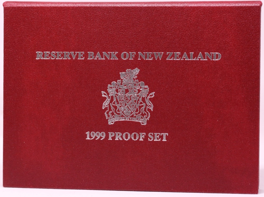 New Zealand 1999 Proof Coin Set Ruru - "Morepork" NZ Owl product image