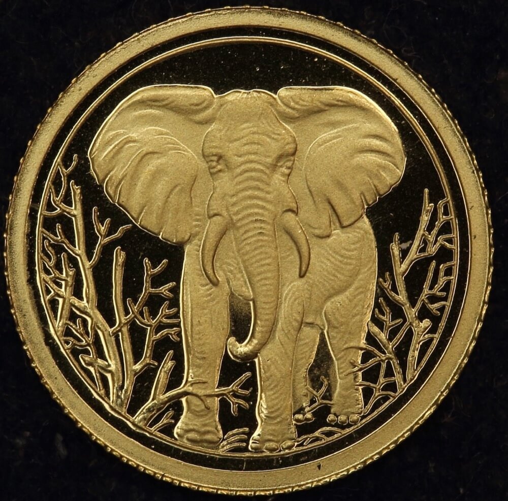 Somalia 2004 Gold 200 Shillings KM# 176 Uncirculated product image