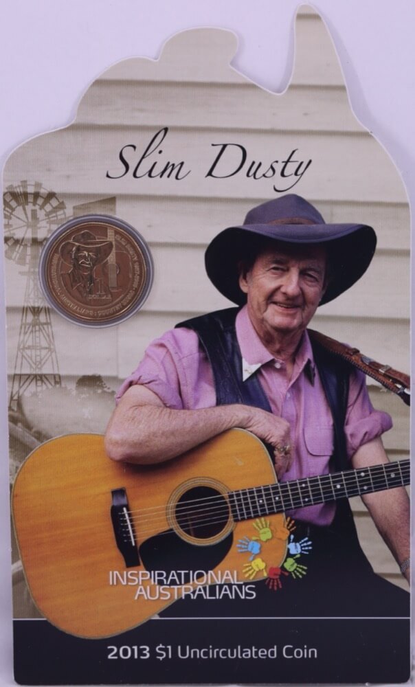 2013 Carded One Dollar Uncirculated Coin Slim Dusty product image