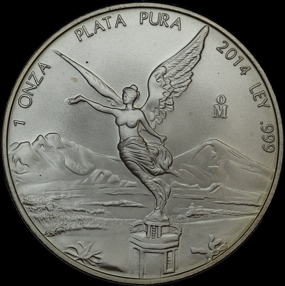 Mexico 2014 Silver 1 Libertad Uncirculated product image