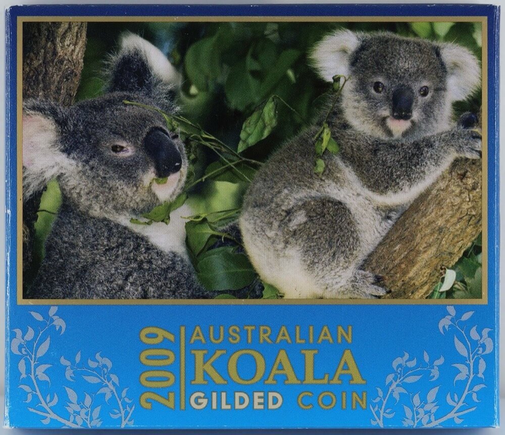 2009 Silver Gilded 1oz Coin Koala product image