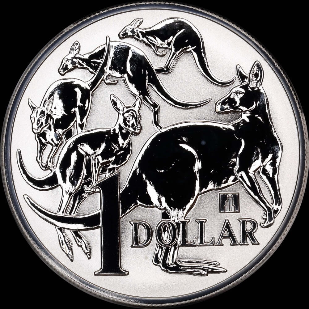 2019 Silver 1 Dollar Coin Mob of Roos - Willis Privy product image