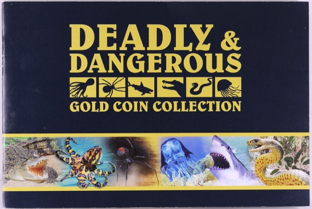 Tokelau 2012 Gold 6 Coin Proof Set - Deadly & Dangerous product image