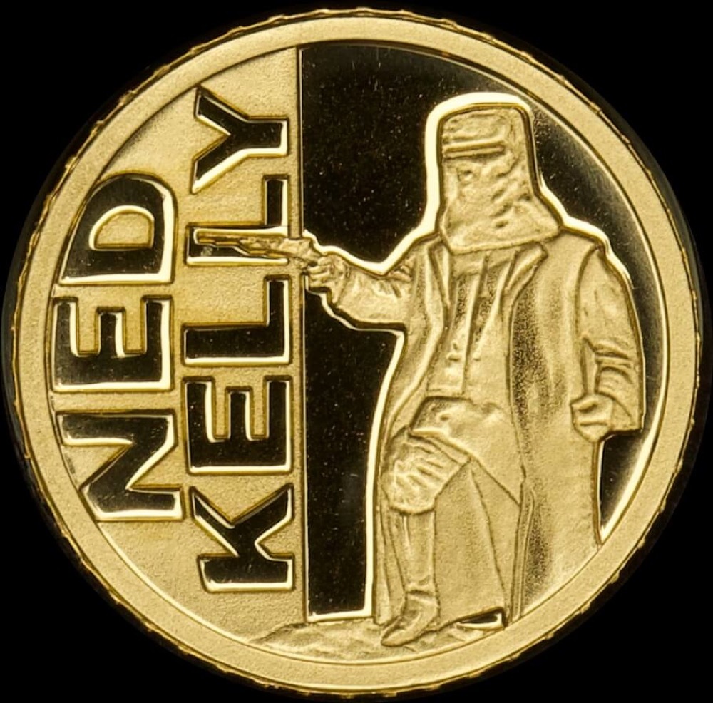 Niue 2012 Gold 5 Dollars Ned Kelly product image