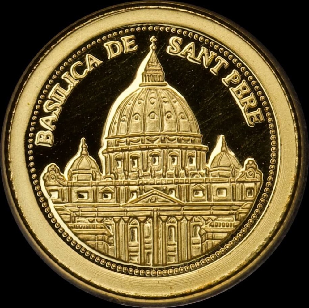 Andorra 2008 Gold 1 Diner St Peters Basilica product image