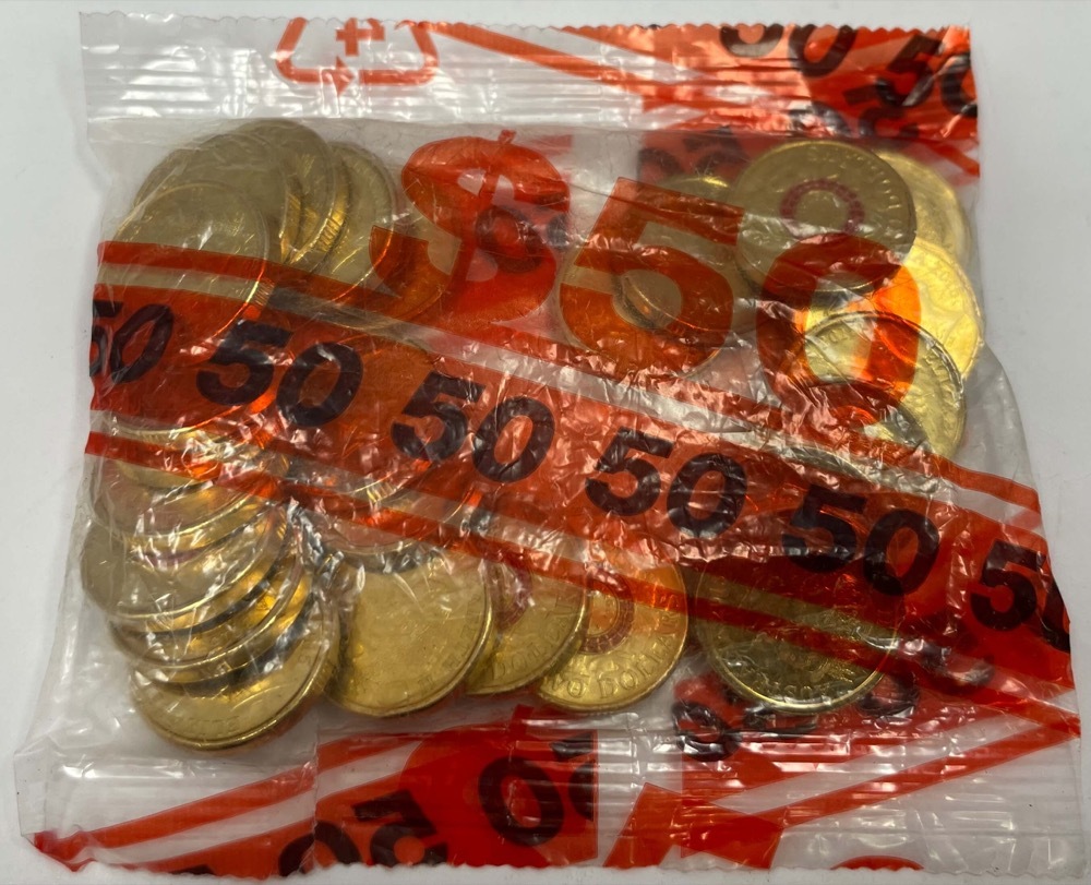 2015 Coloured $2 Security Bag of 25 Coins Lest We Forget  product image