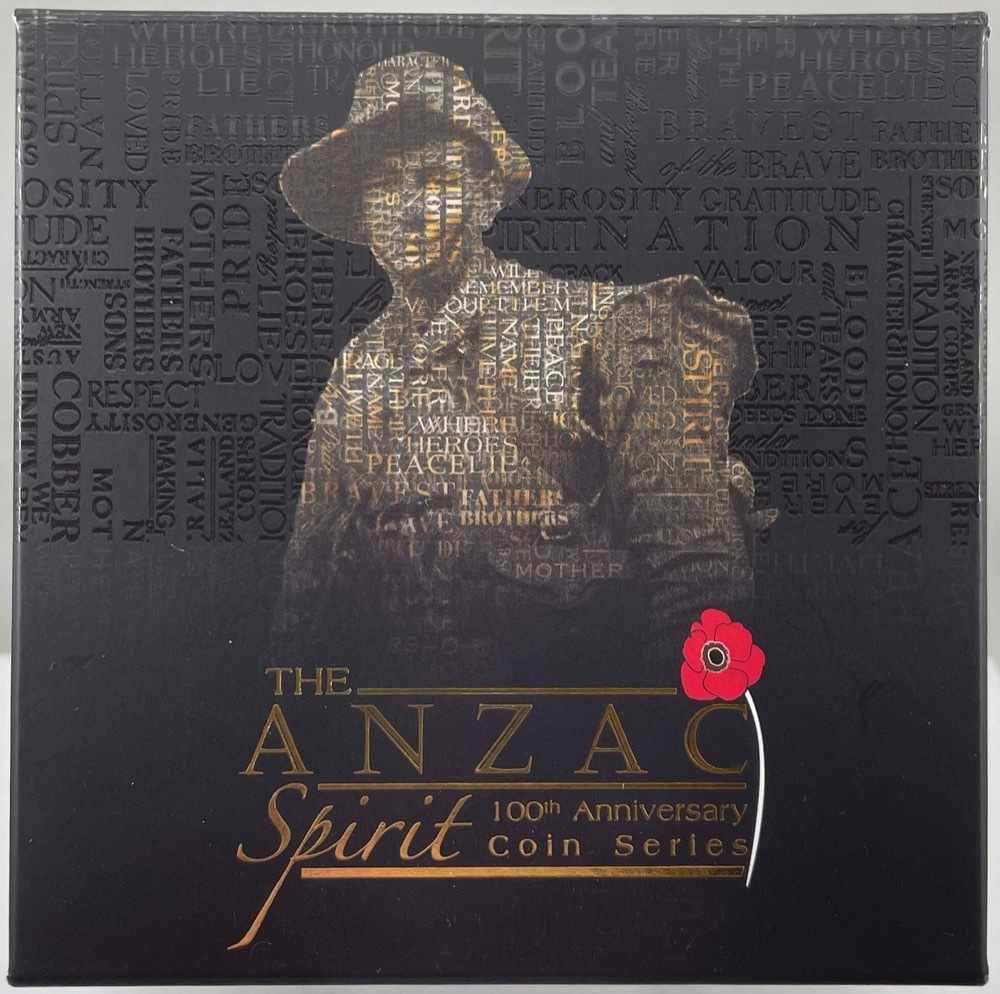 2014 Silver Half Ounce Proof Coin ANZAC Spirit 100th Anniversary - First Convoy product image