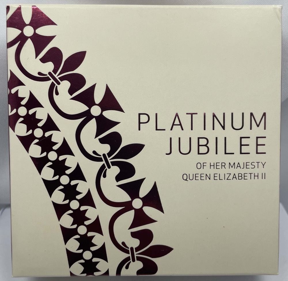 2022 Silver 50c Proof Coin QEII Platinum Jubilee product image