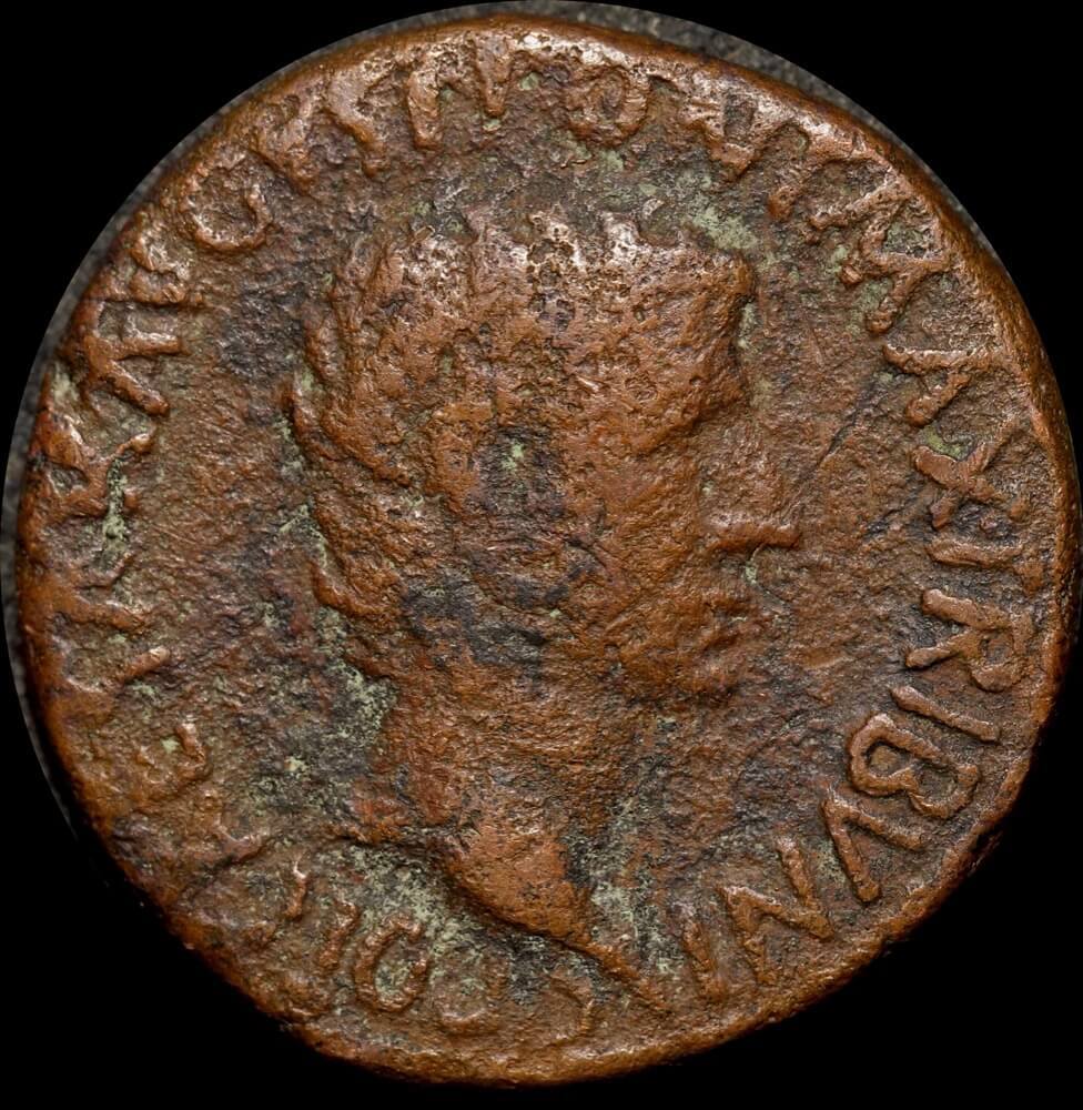 Ancient Rome (Imperial) 7 BC Augustus Bronze As RIC I 427 Fine product image